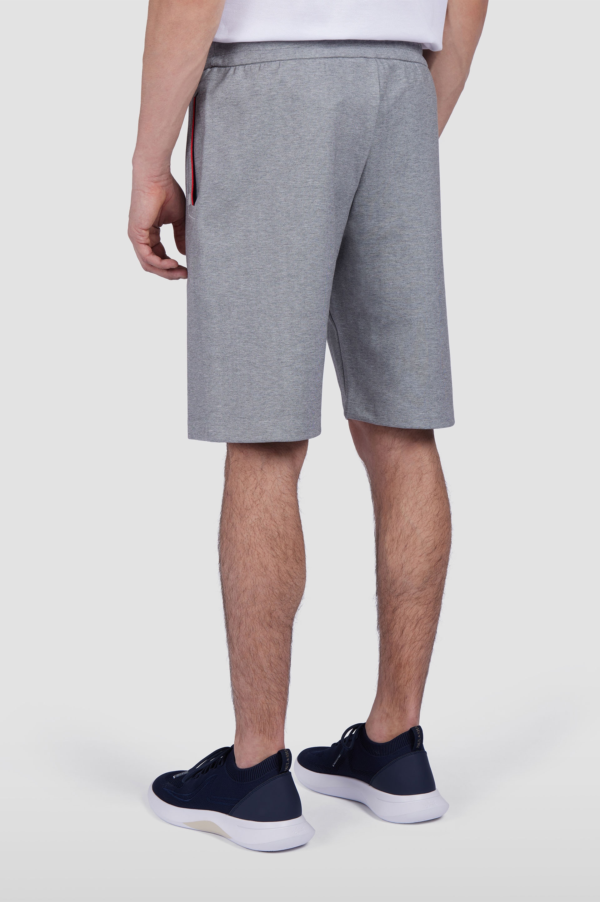 ACTIVE FLEECE COTTON SPORTS BERMUDA - 3
