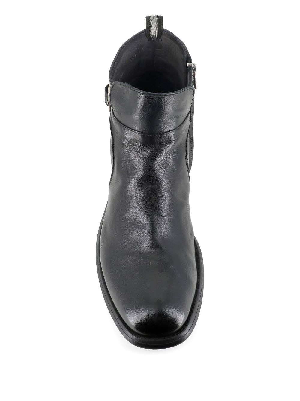 buckle zip boots - 3
