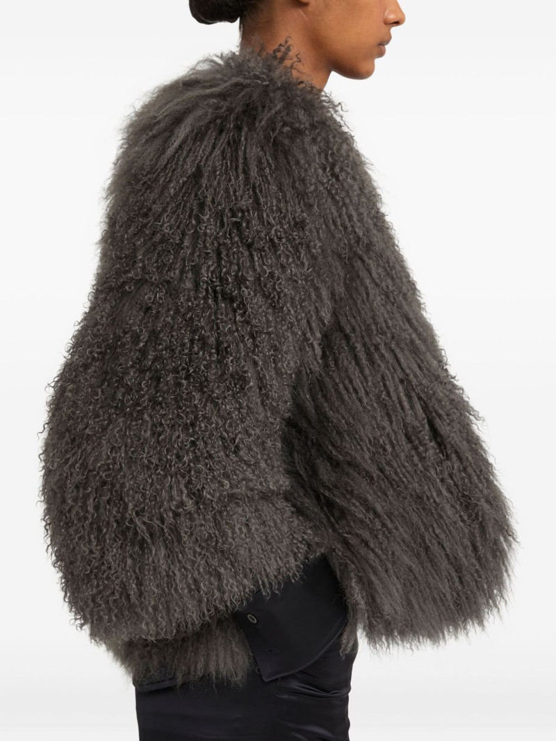 short shearling jacket 3
