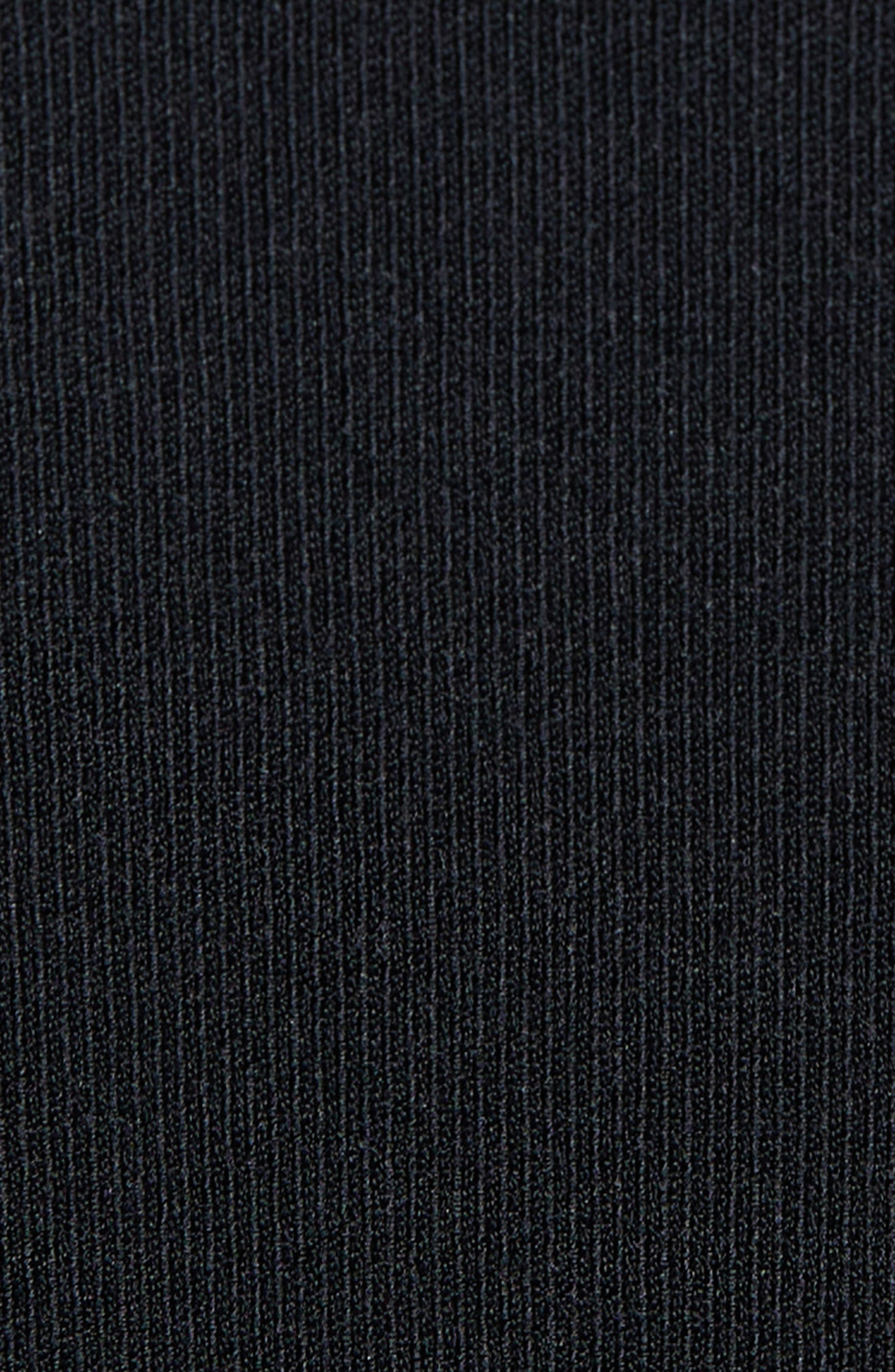 TOM FORD Long Sleeve Knit Gown in Black at Nordstrom - 5