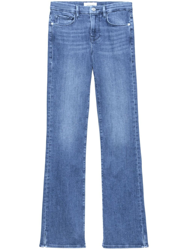 Le Mini mid-rise bootcut jeans 1