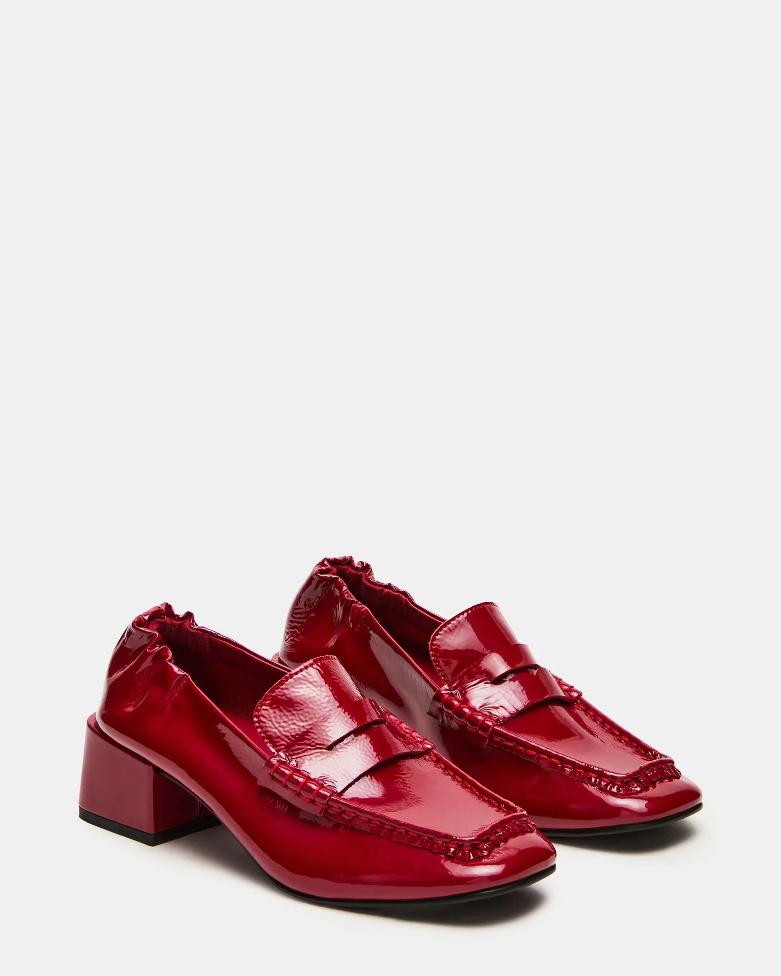 ESTEE RED CRINKLE PATENT - 1