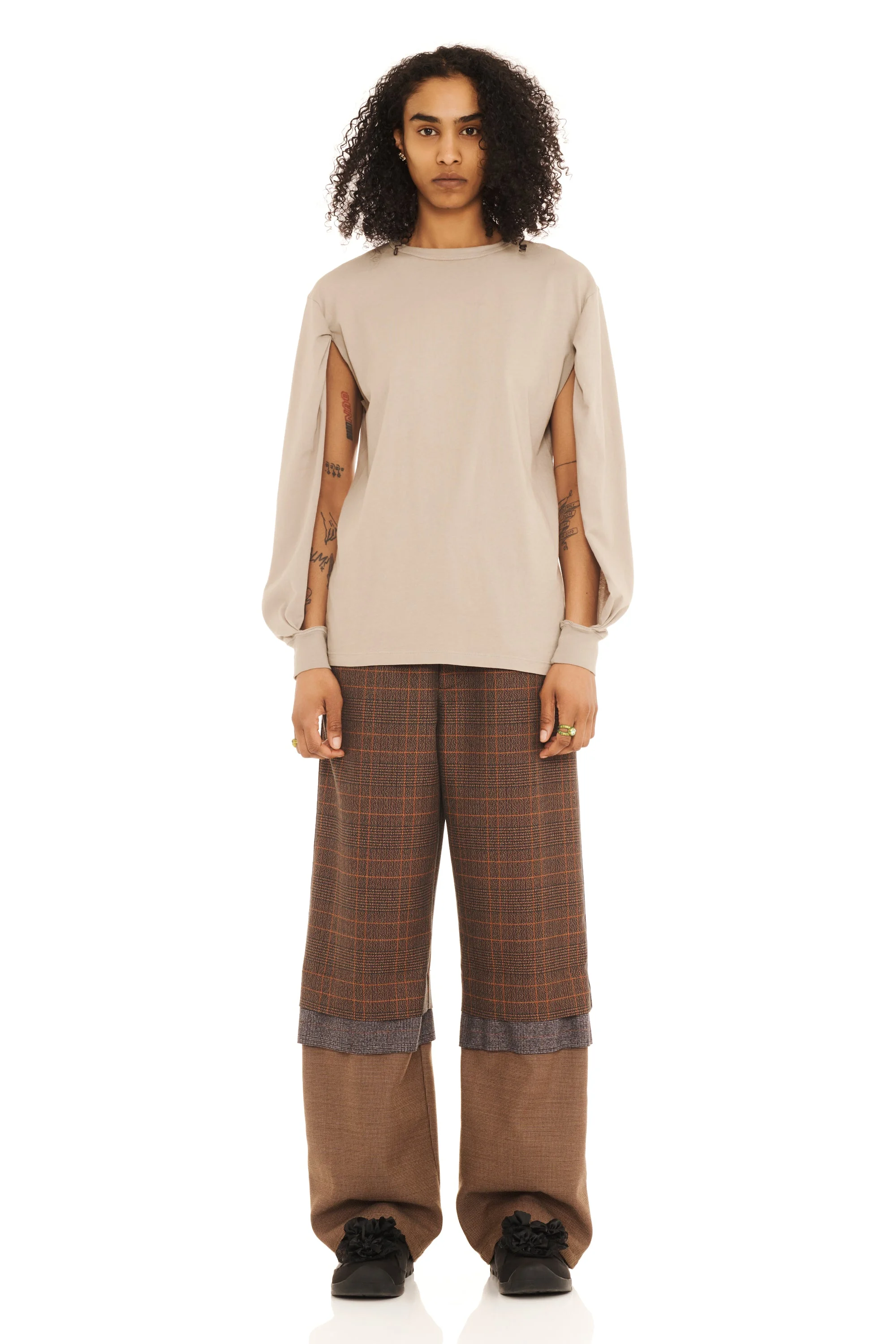 KHAKI JOEL TEE - 1