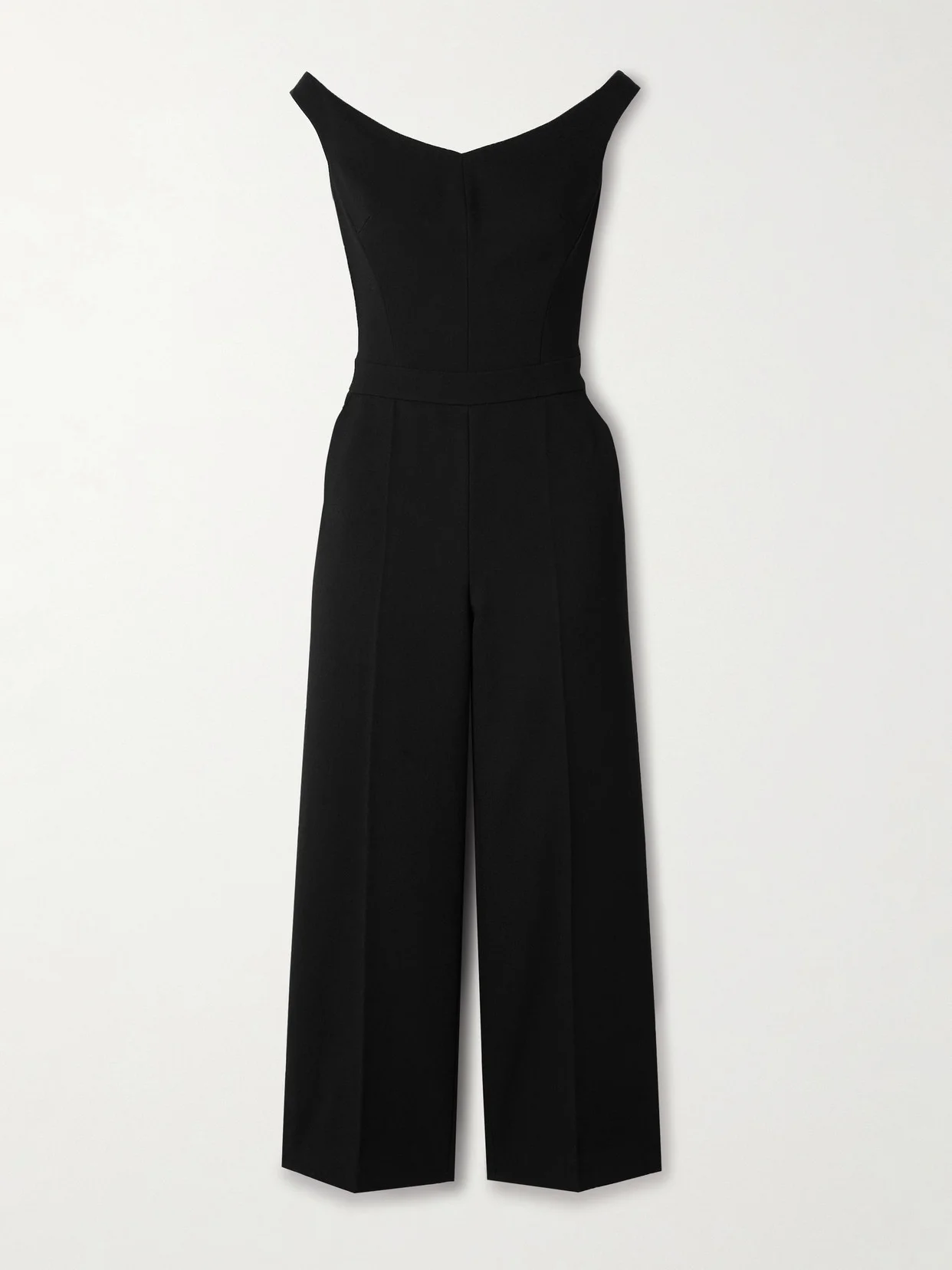 Rhodes Paneled Crepe Jumpsuit - 1