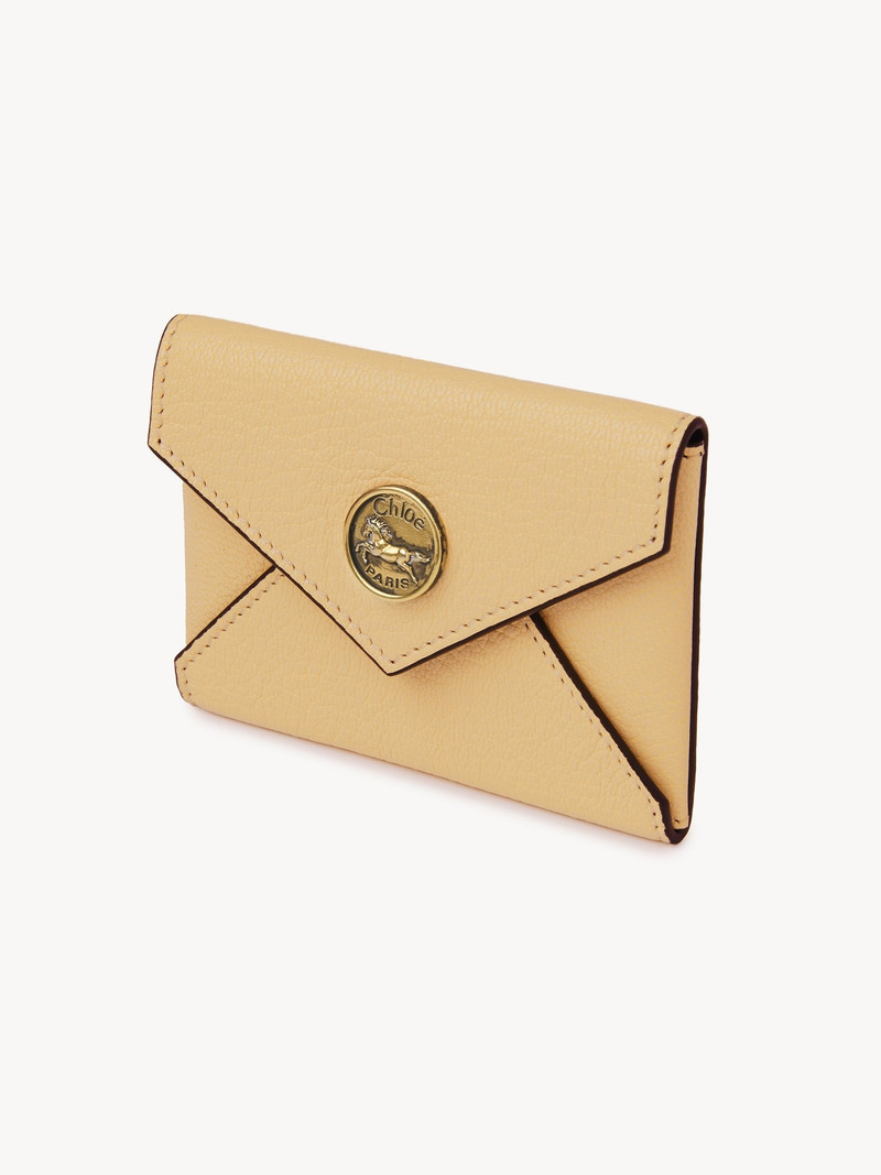 Chloé ENVELOPE CARD HOLDER IN GRAINED LEATHER outlook