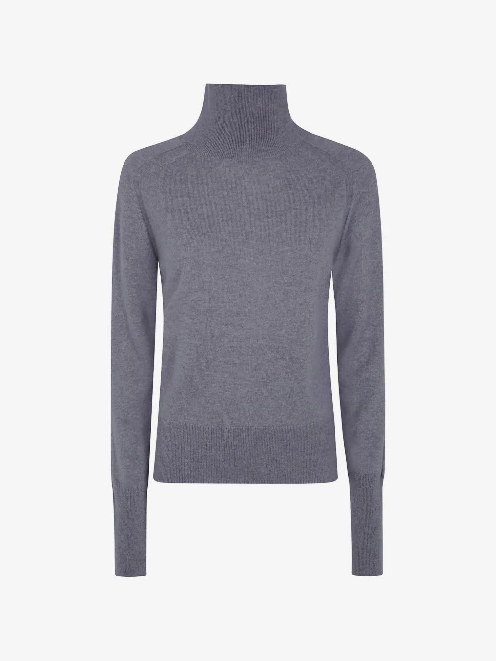 turtle-neck cashmere sweater - 1