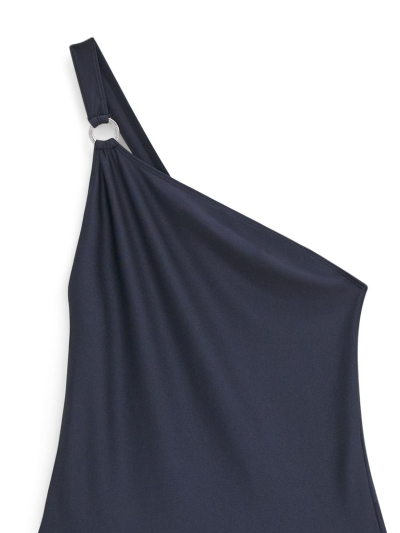 FILIPPA K asymmetric shimmer swimsuit outlook