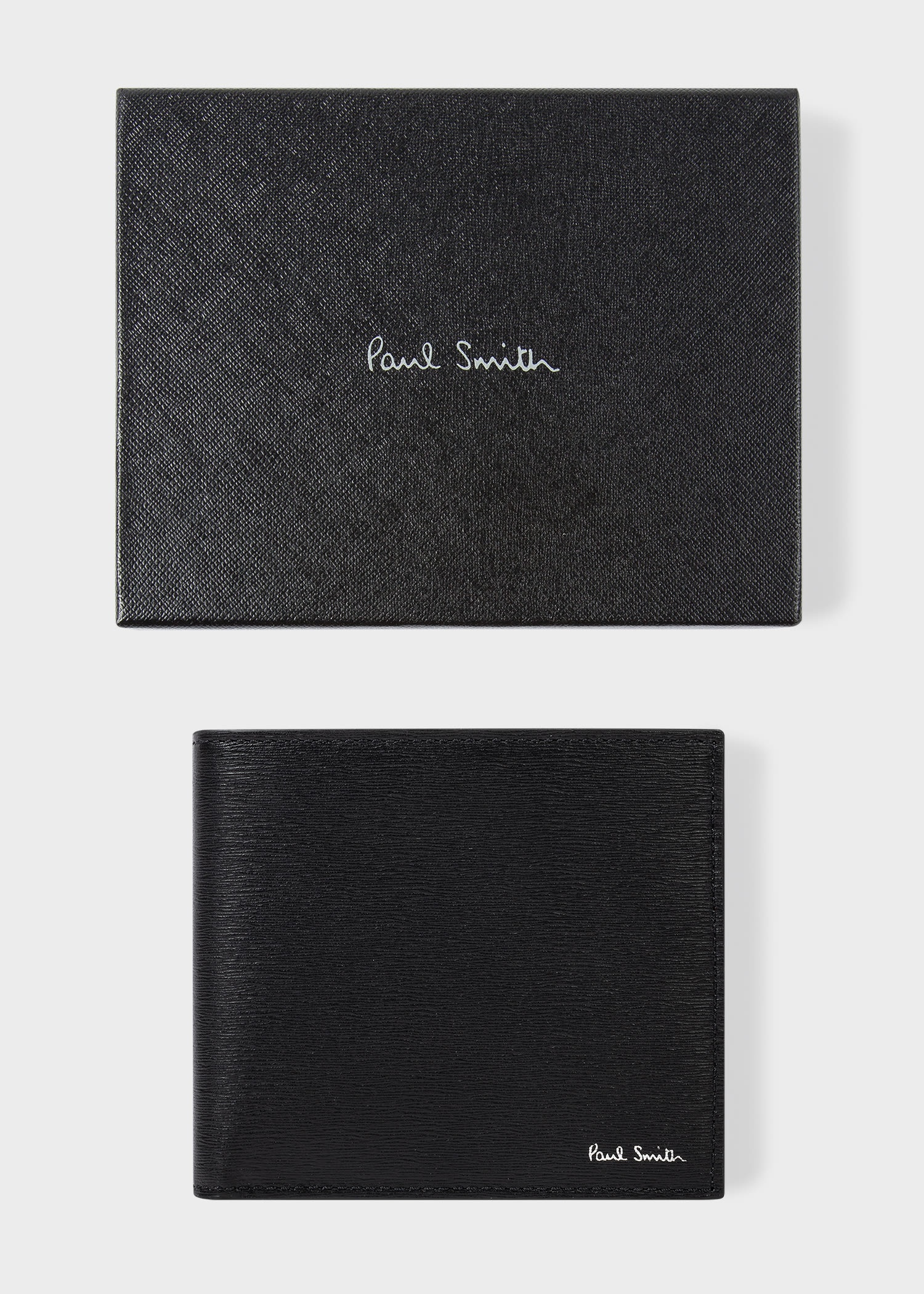 Paul Smith Leather Bilfold Wallet   REVERSIBLE