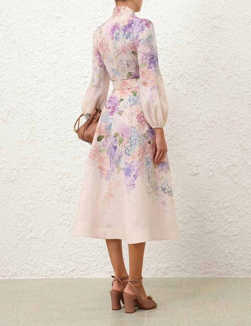 DAWNING BUTTONED MIDI DRESS 4