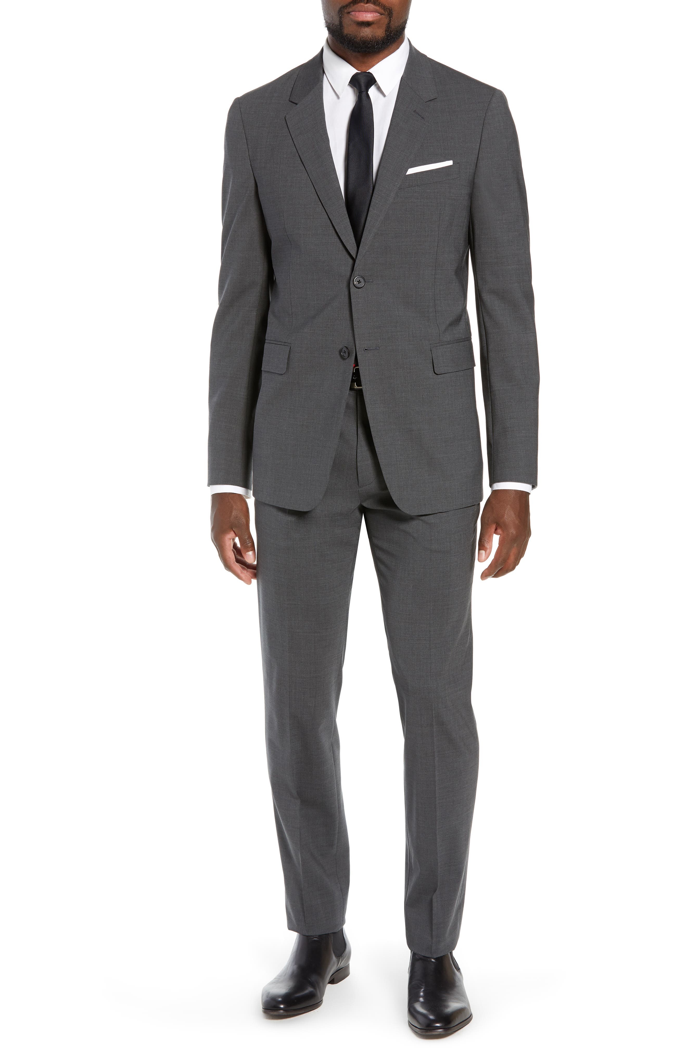 Theory New Tailor Chambers Suit Jacket in Medium Charcoal at Nordstrom - 7