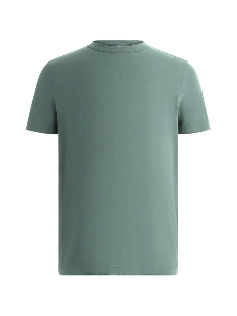 Riviere short-sleeve plain cotton T-shirt 1