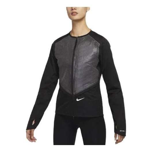 (WMNS) Nike Windproof Stay Warm Sports Thin Down Black Jacket DD6420-010 - 1