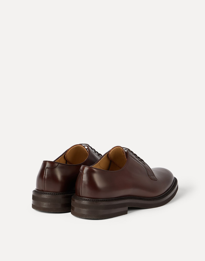 Brunello Cucinelli Aged calfskin Derbys outlook