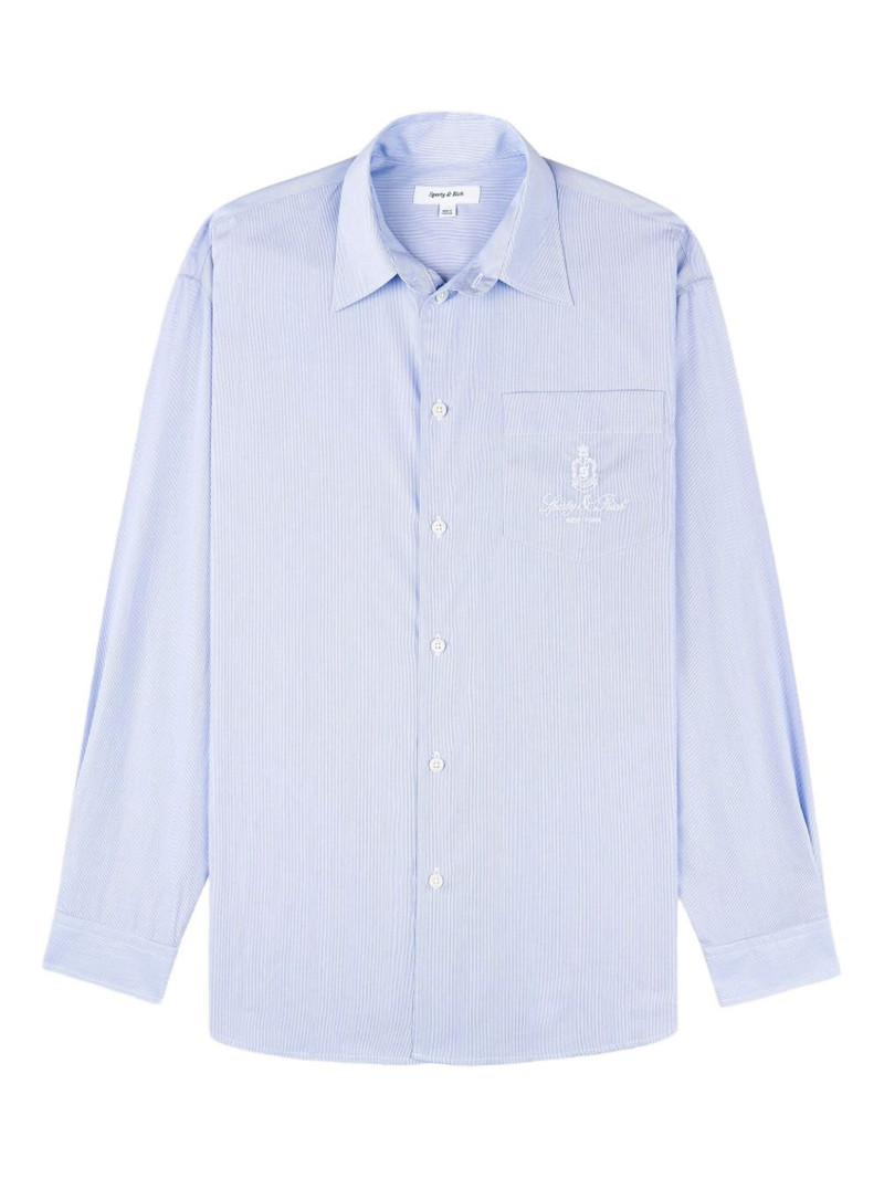 striped embroidered shirt 1