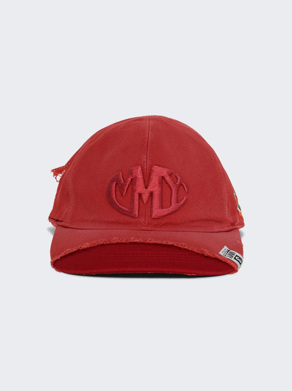 Crushed Detail Cap Red - 1