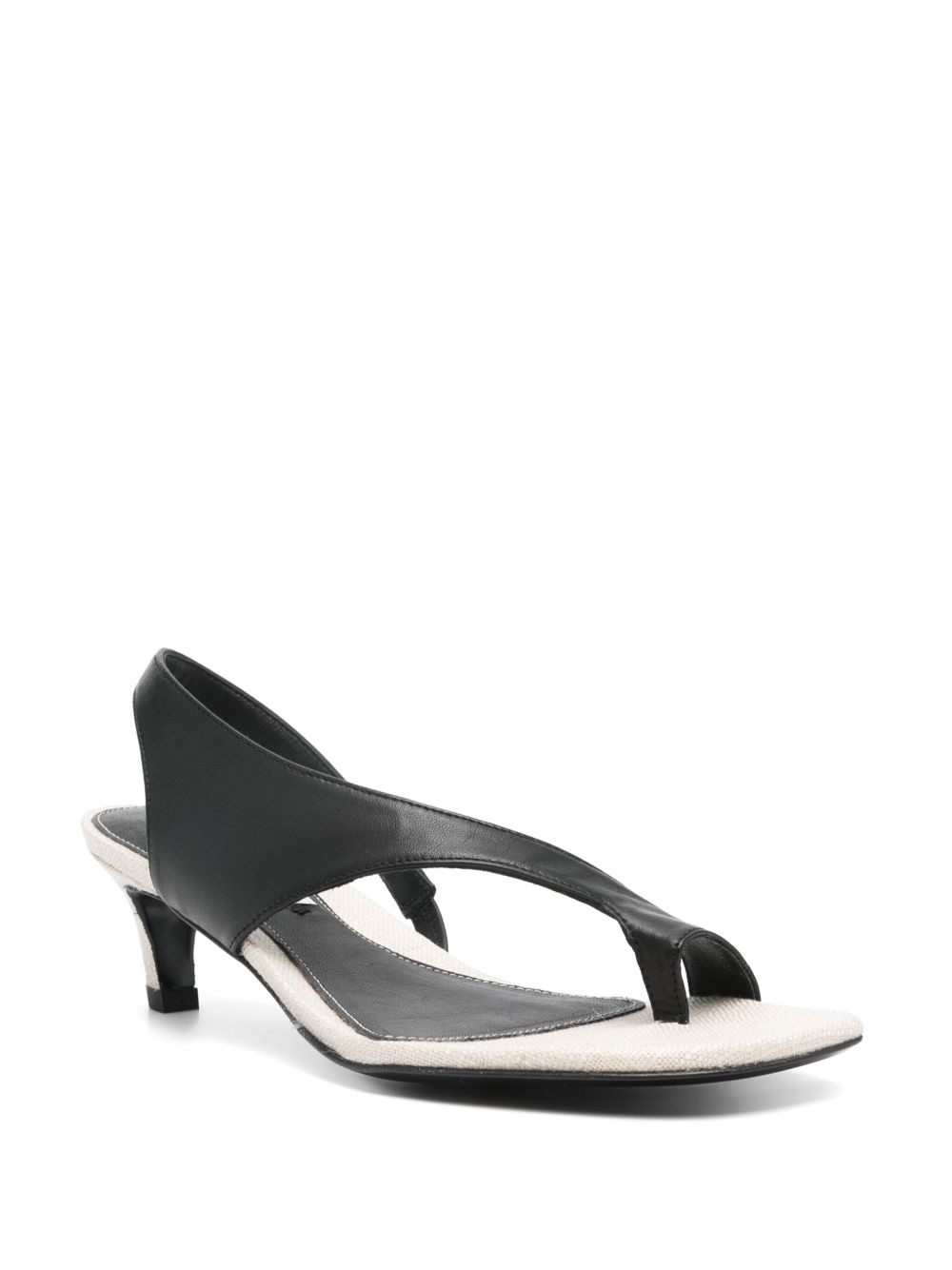 45mm leather sandals - 2