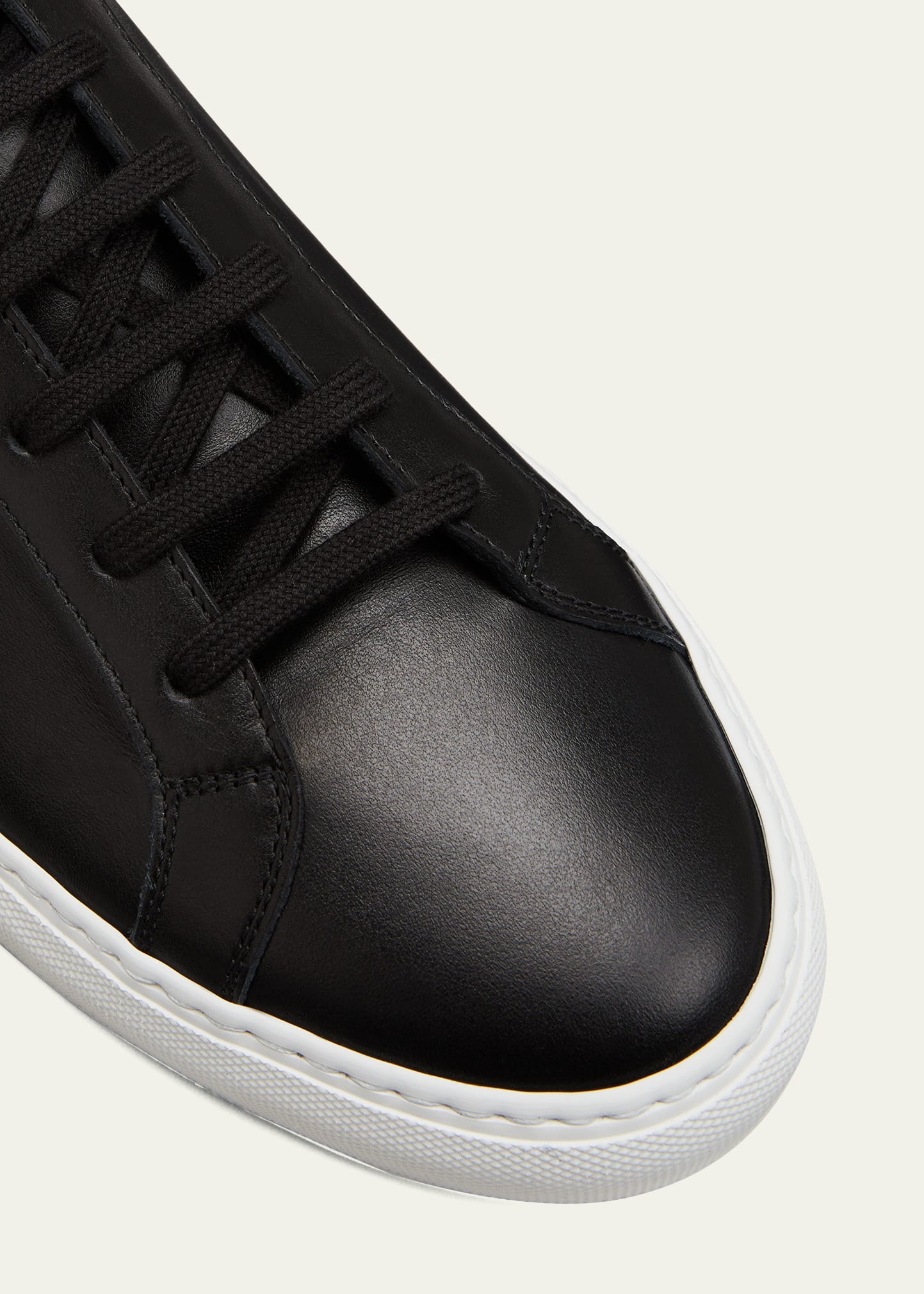 Men's Achilles Leather Low-Top Sneakers - 5