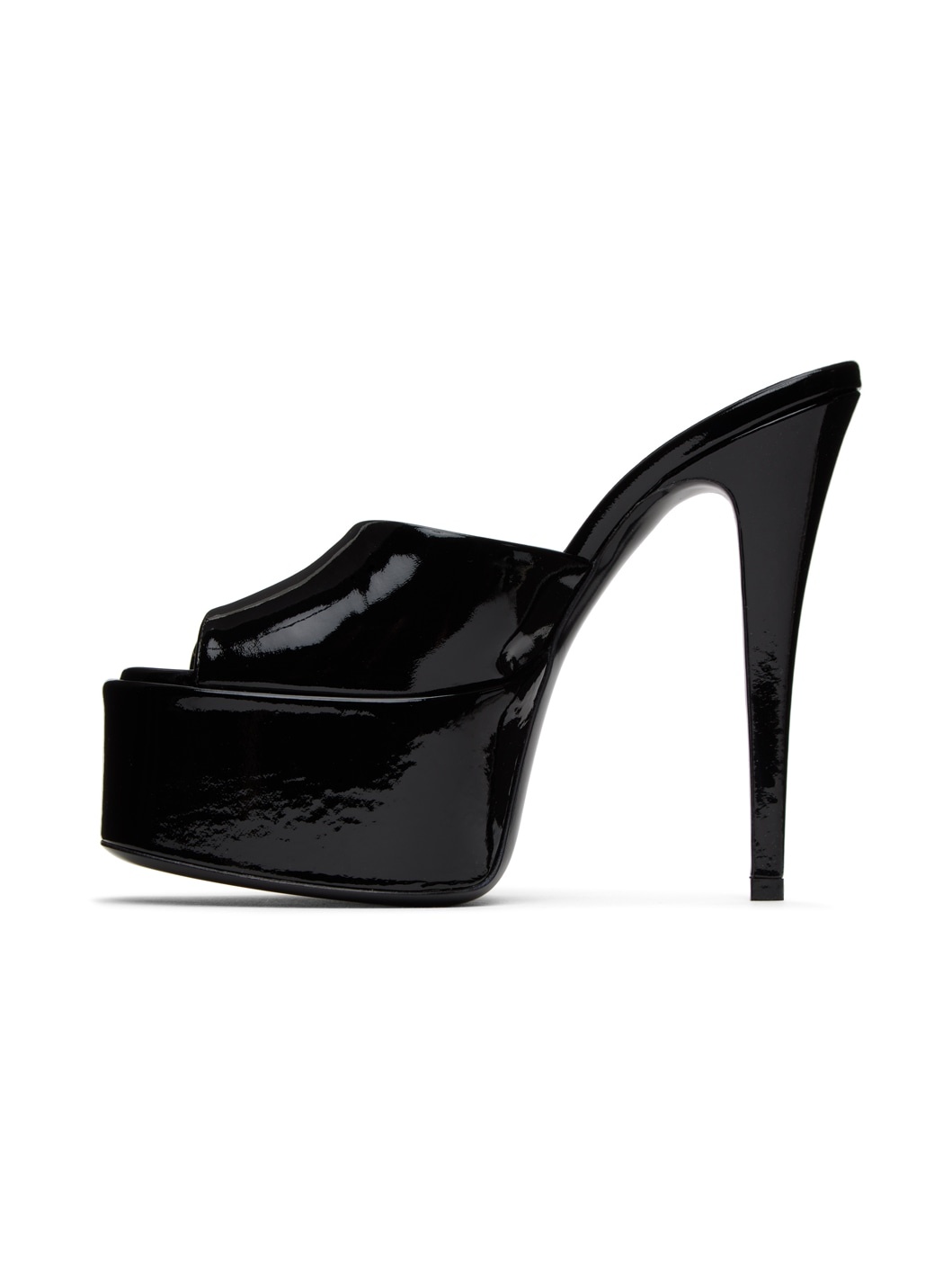 Black Marina Mules - 3