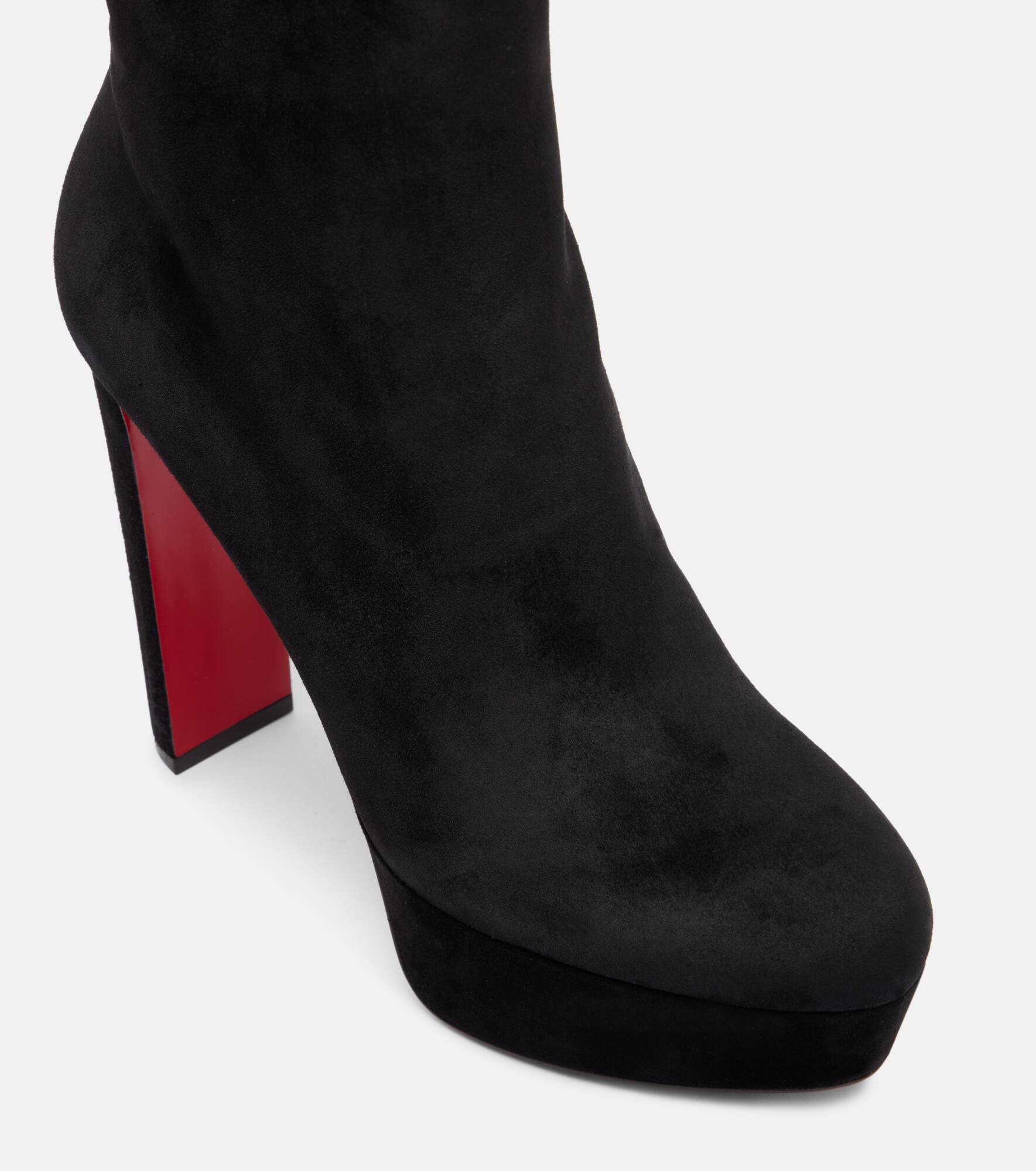 Loo Booty 130 suede ankle boots - 5
