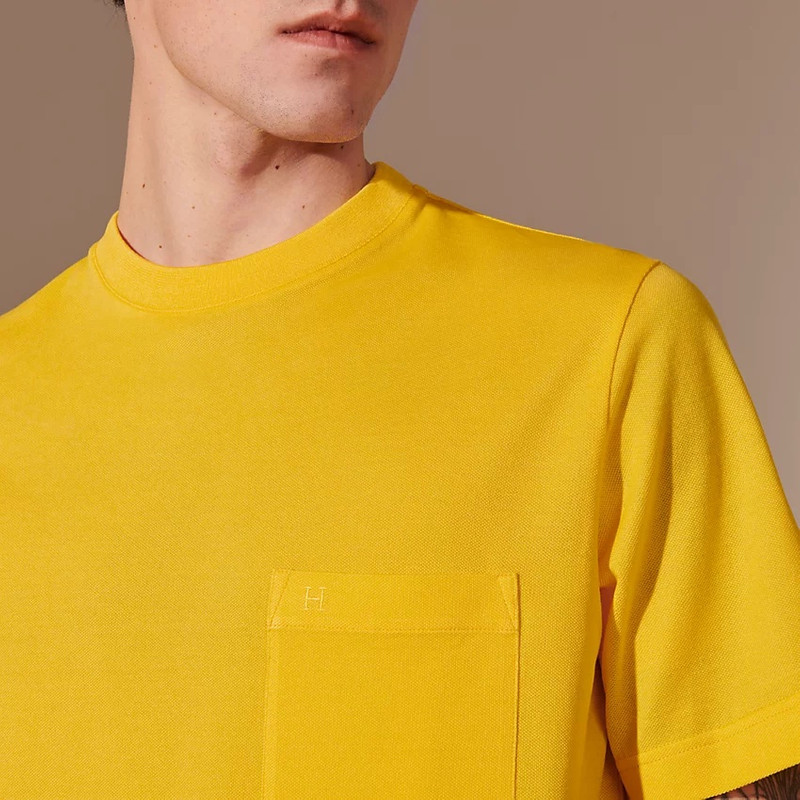 "H" embroidered T-shirt 3