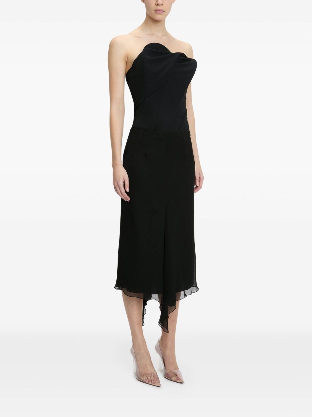 Wave strapless top - 2
