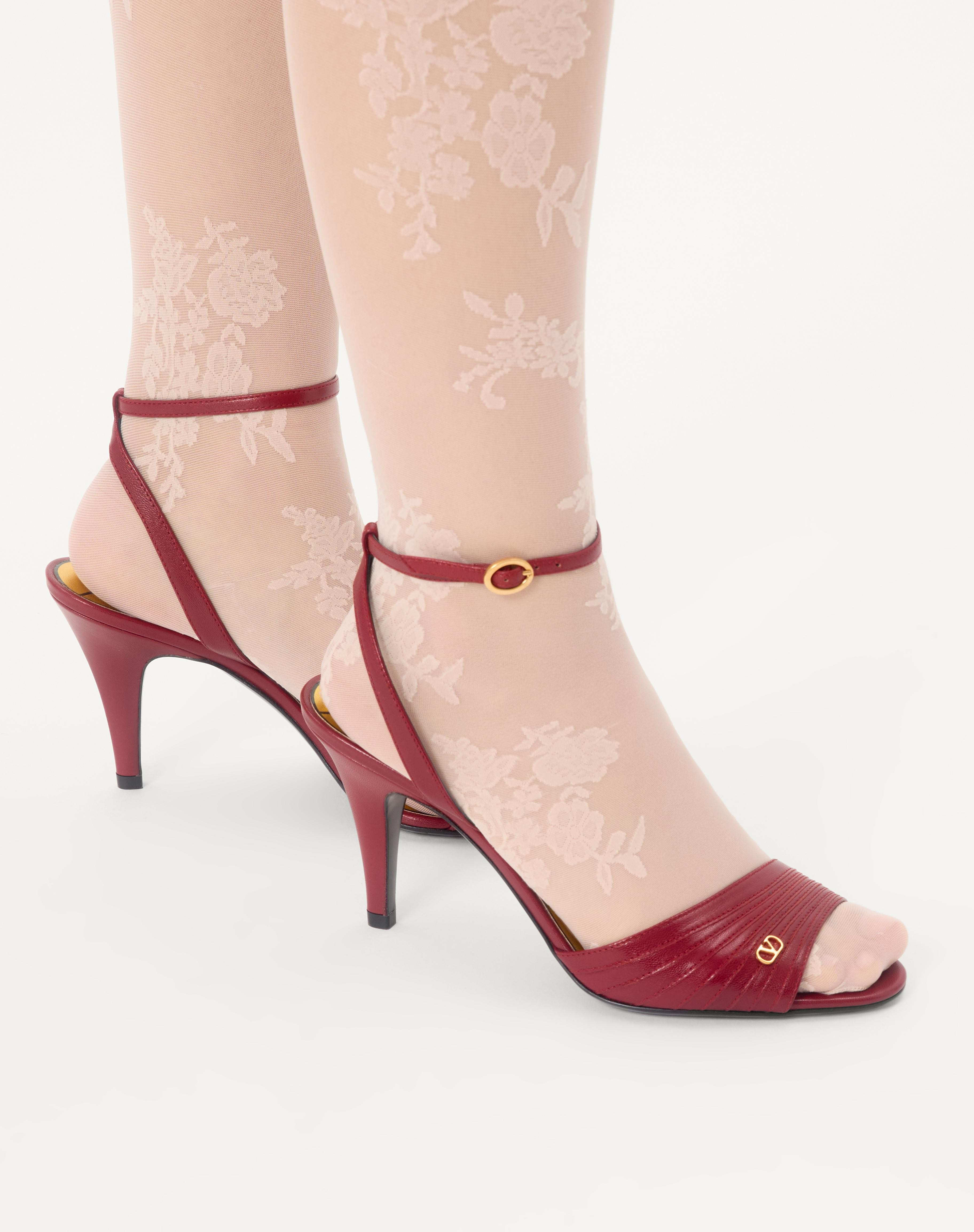 LADYCRUSH SANDAL IN KIDSKIN 85MM - 2
