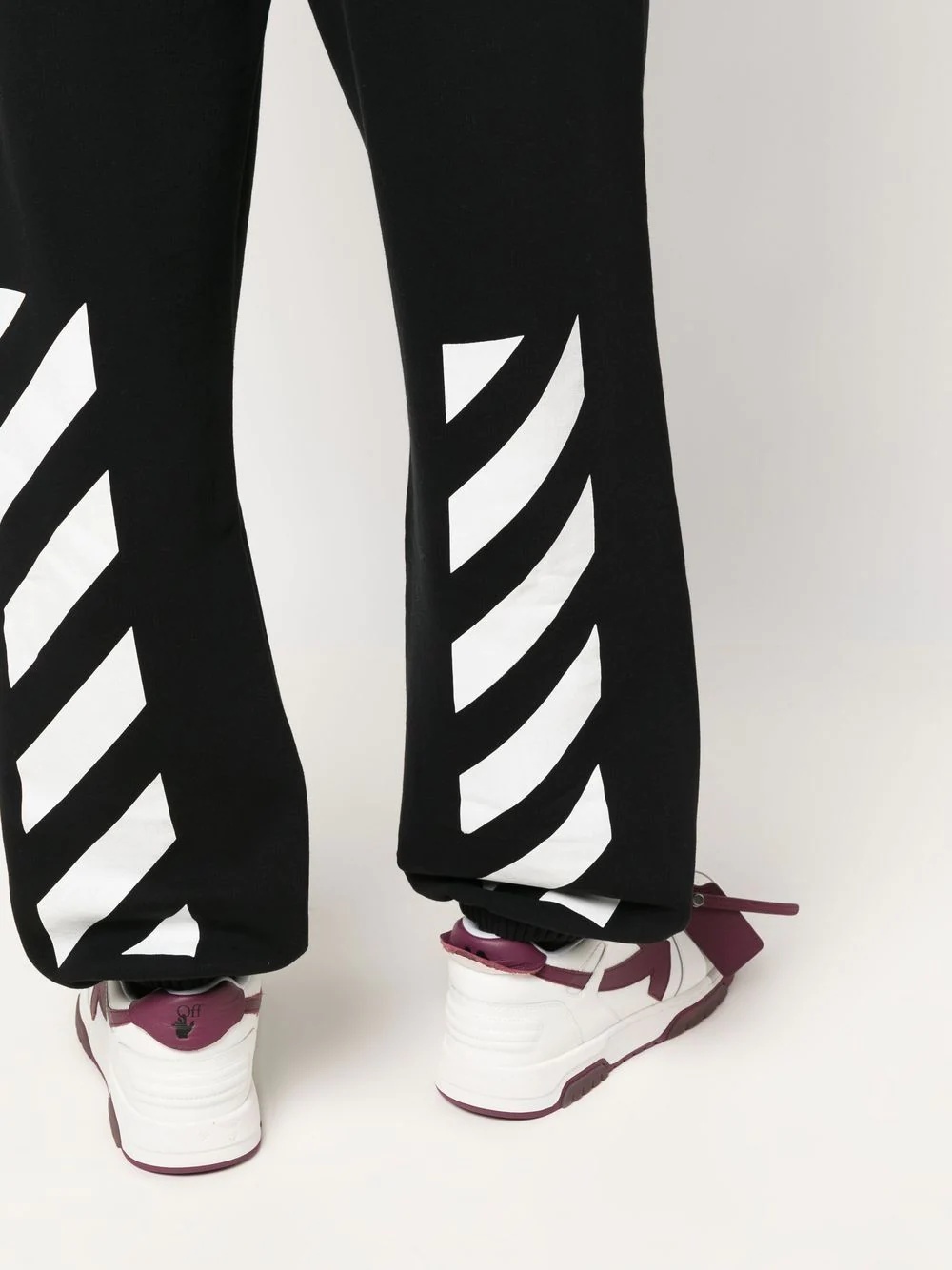 Diag Stripe logo track pants - 5