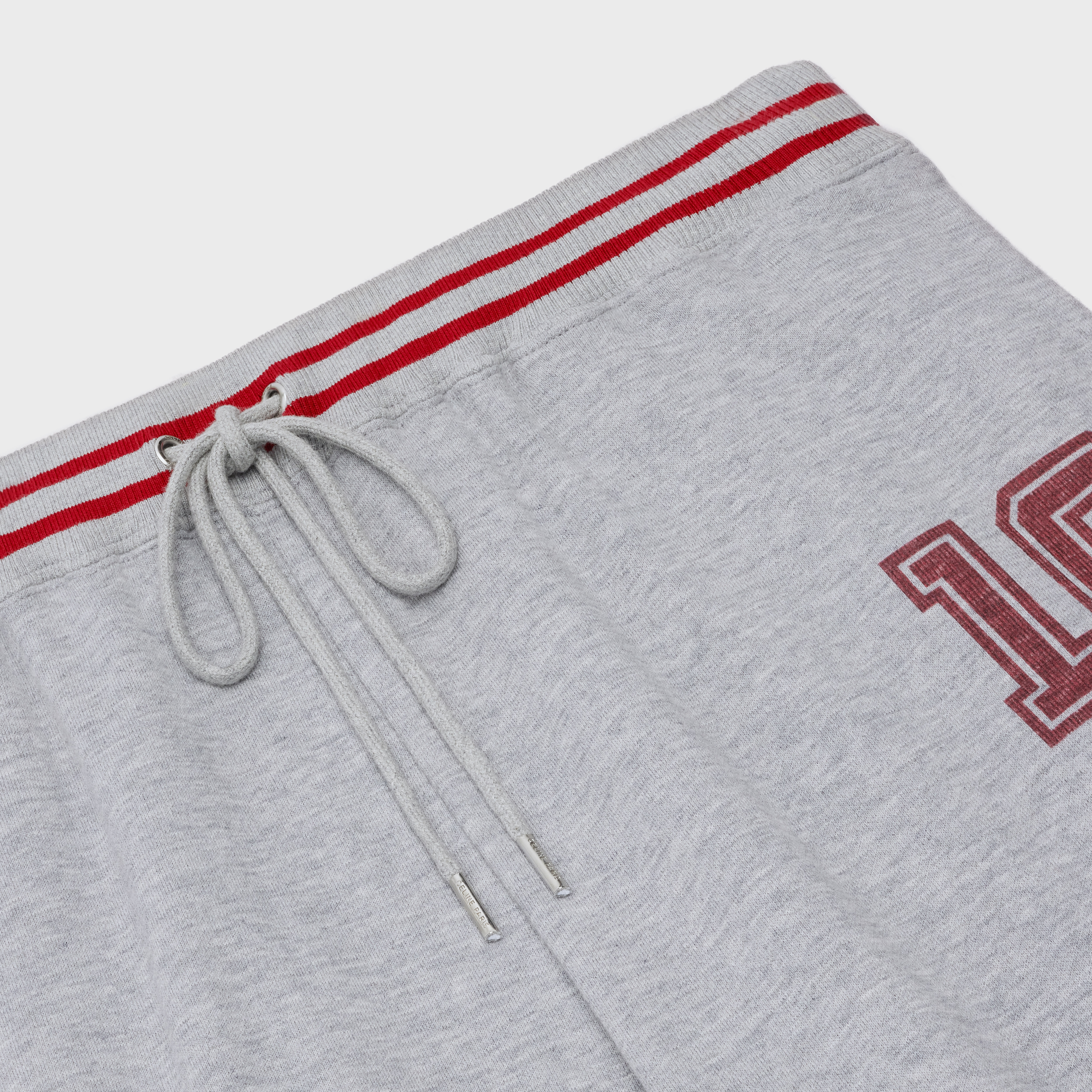 COTTON/CASHMERE JOGGERS WITH NO. 16 EMBROIDERY - 3