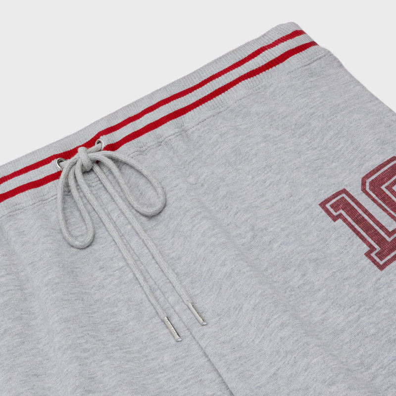 COTTON/CASHMERE JOGGERS WITH NO. 16 EMBROIDERY 3