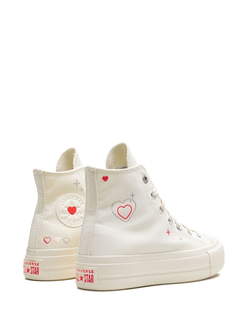 Chuck Taylor All Star Lift Platform High "Y2K Heart" sneakers - 3