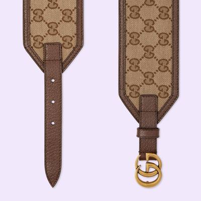 GUCCI GG Marmont wide belt outlook