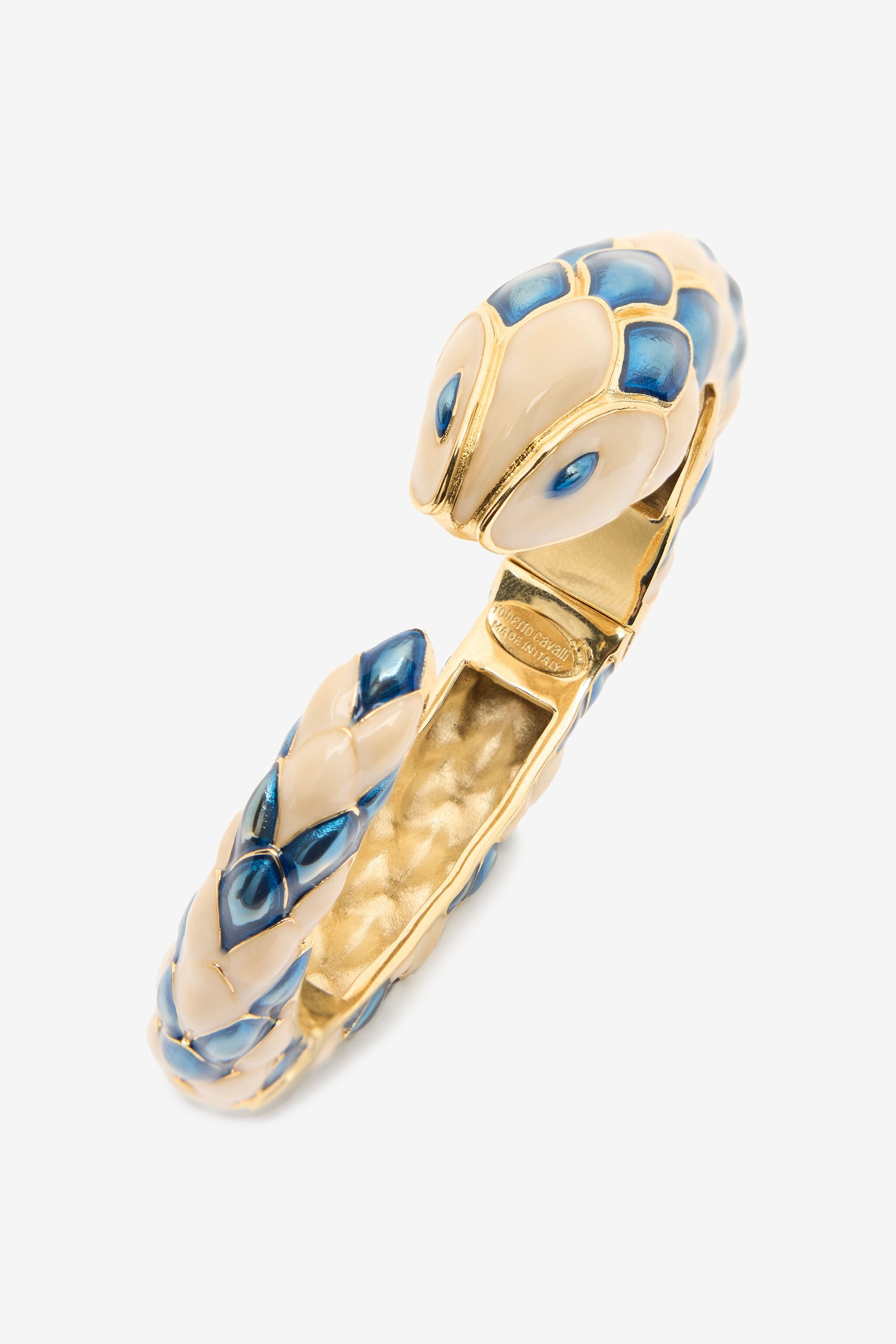 Rigid Bracelet with Snake Design - 4