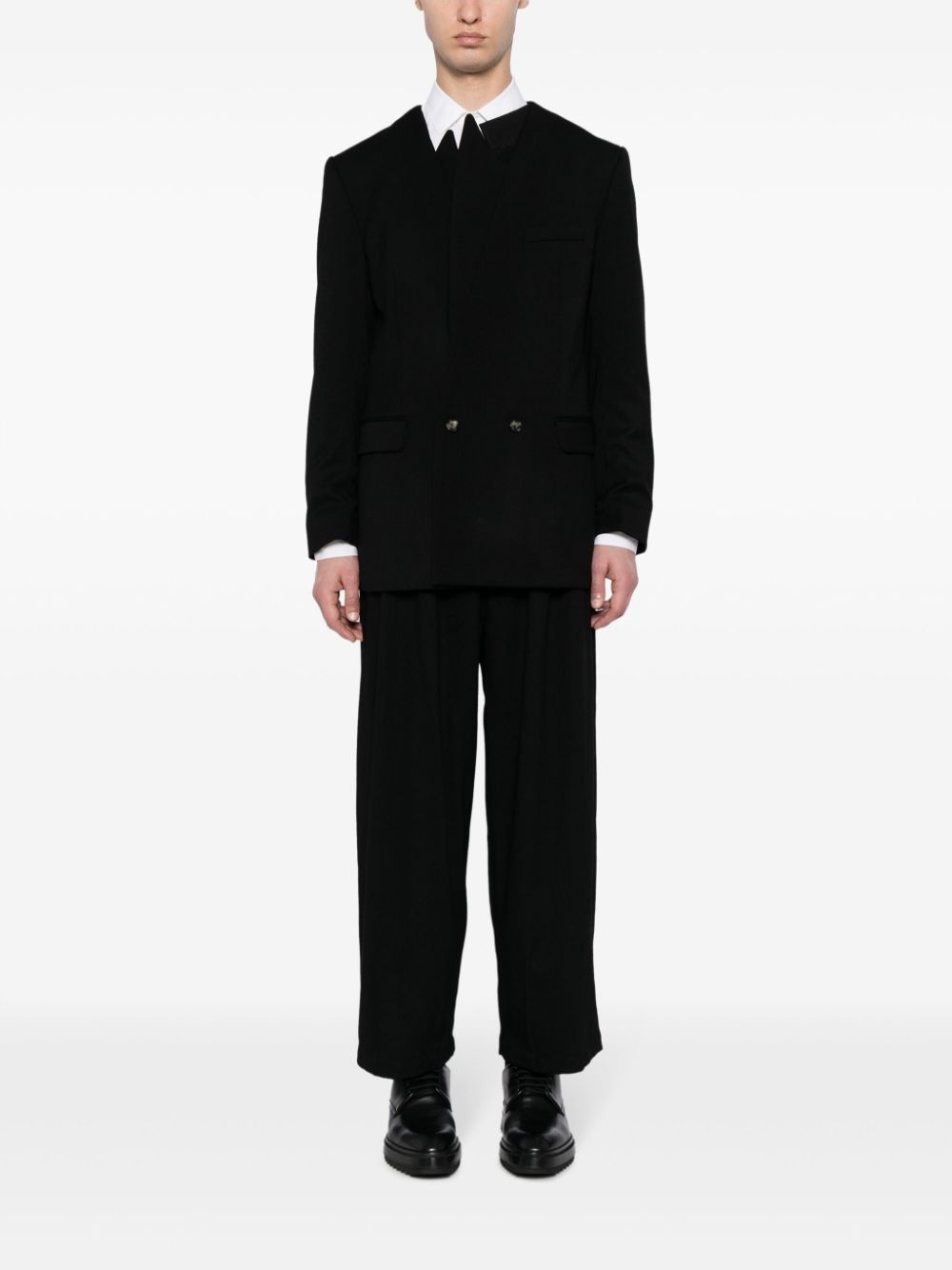 Erza asymmetric-edge blazer - 2