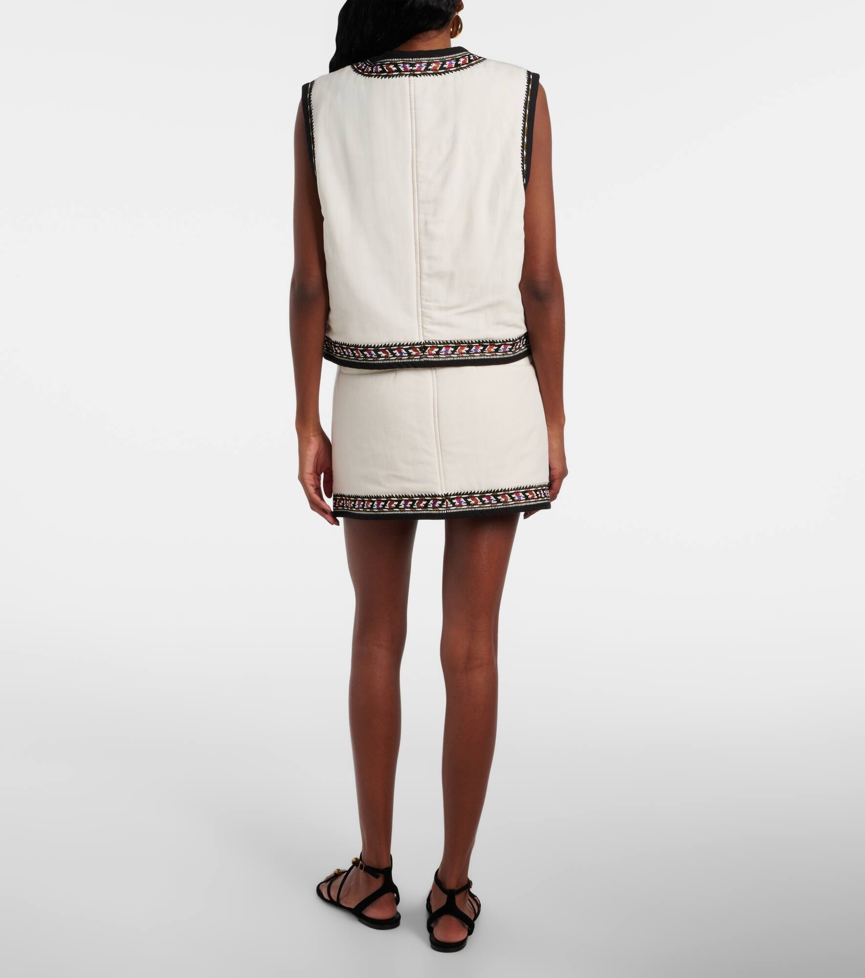 Zeana embroidered vest - 3