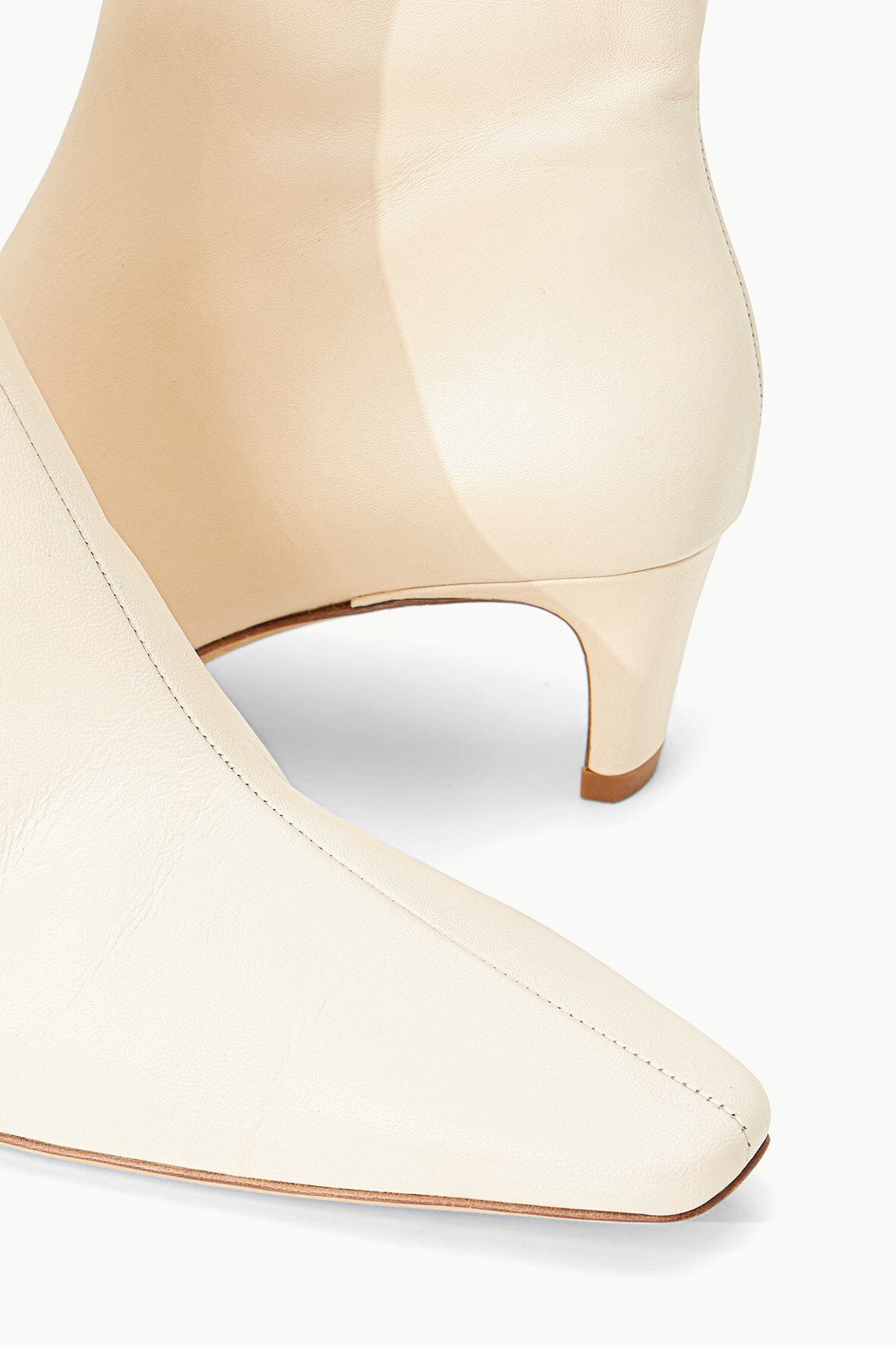 STAUD WALLY ANKLE BOOT CREAM - 4