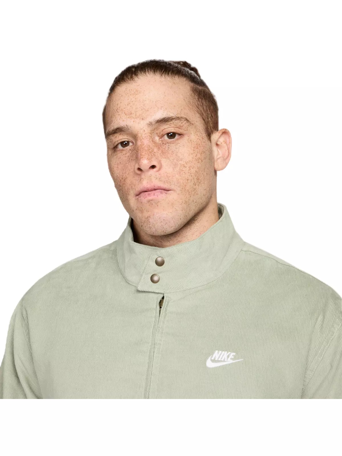 Men's Sportswear Club Corduroy Harrington Jacket -Jade - 3