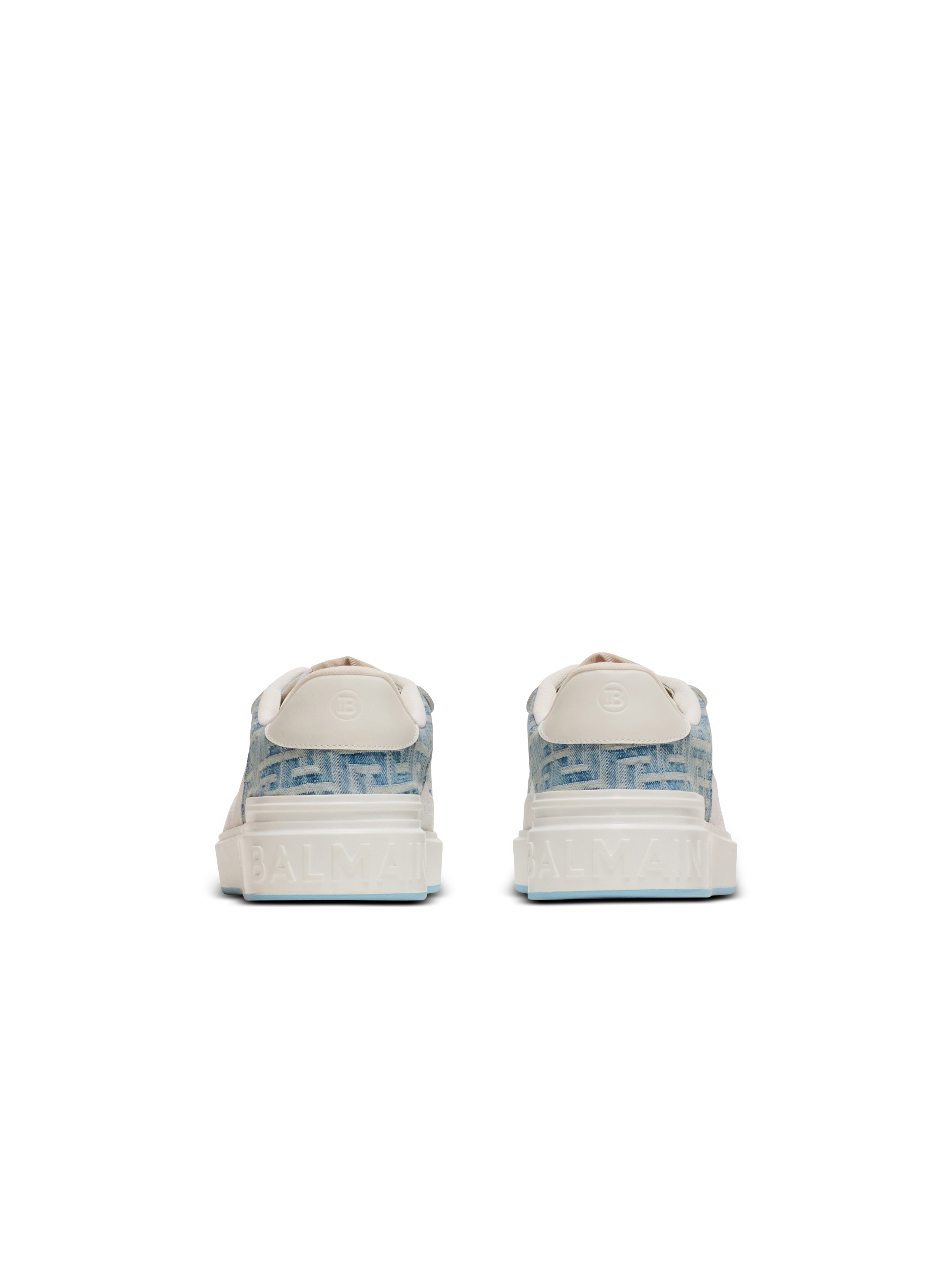 B-Court Flip trainers in monogrammed PB Labyrinth denim - 5