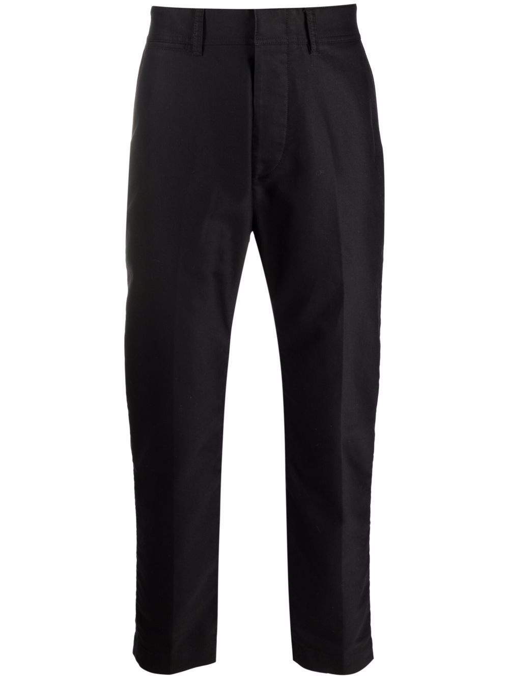 tailored straight-leg trousers - 1