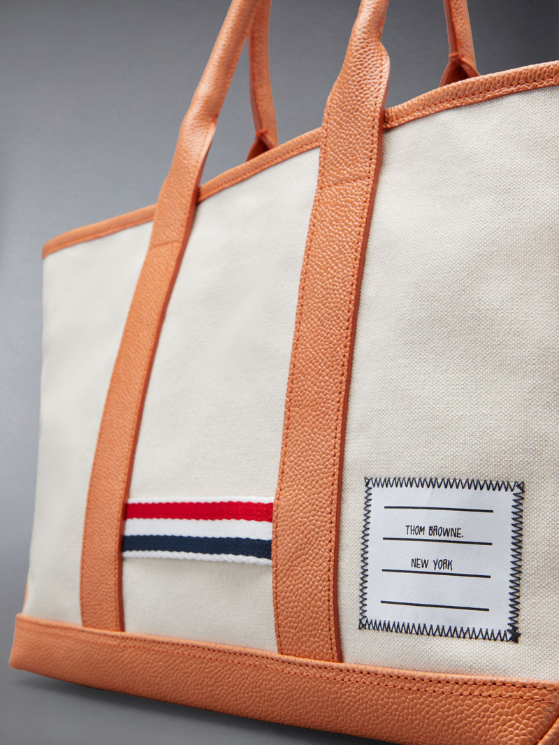 Canvas Leather Small Tool Tote 6