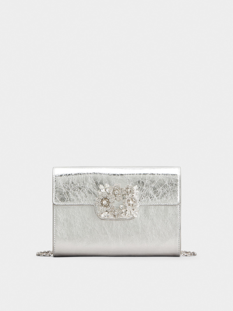 Efflorescence Mini Clutch in leather 1