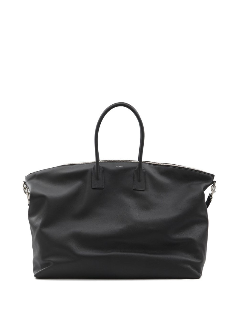SAINT LAURENT logo-detail holdall outlook
