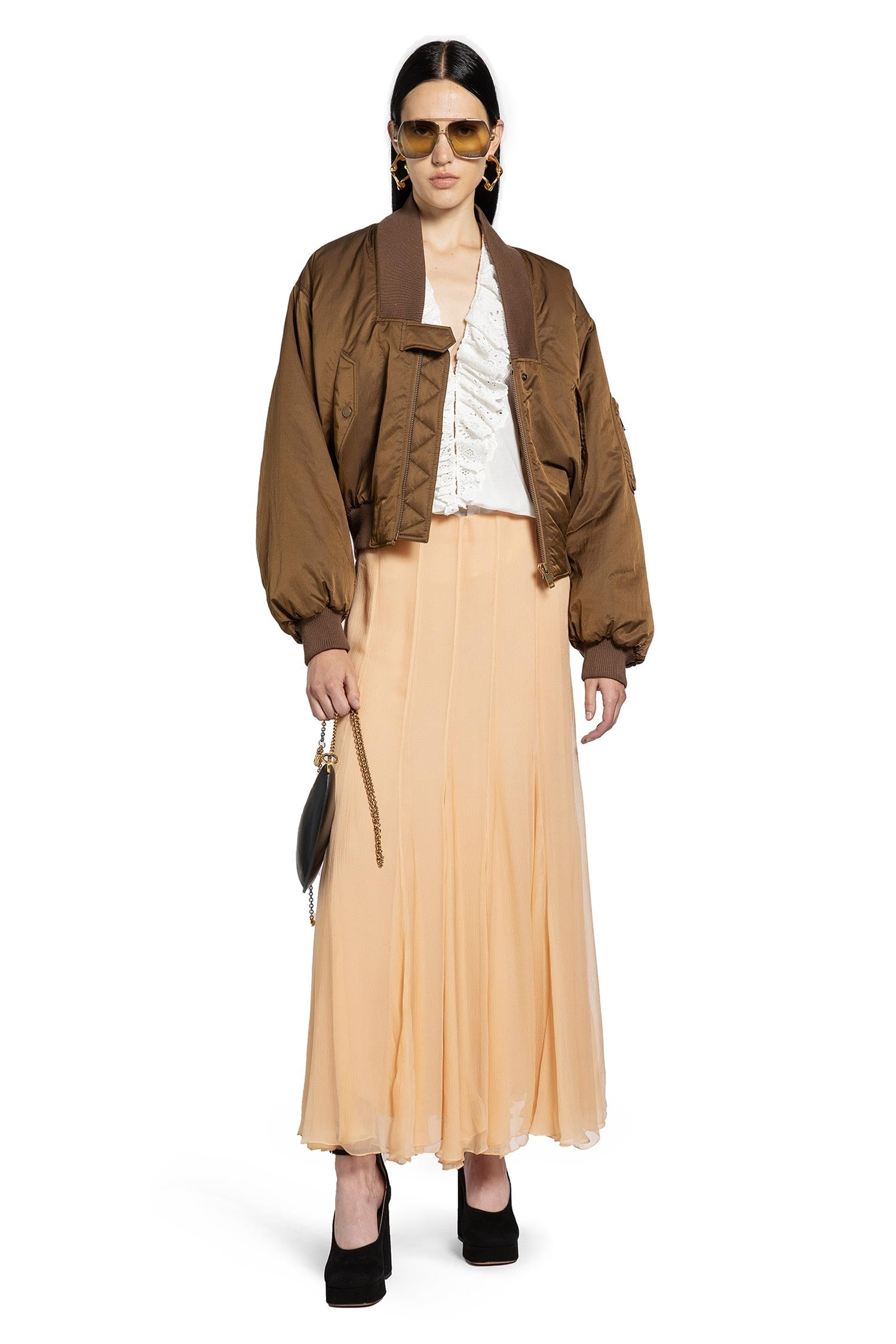 Bomber Jacket In Nylon - 5