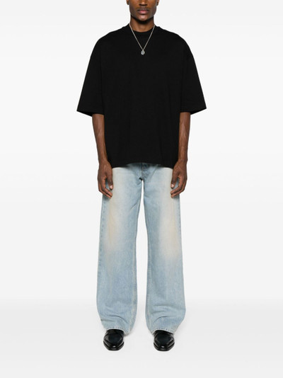 Rhude mid-rise wide-leg jeans outlook