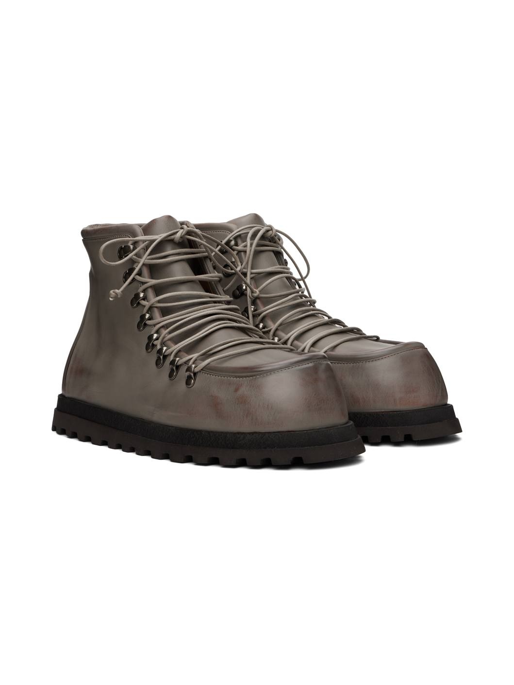 Gray Gicarro Ankle Boots - 4