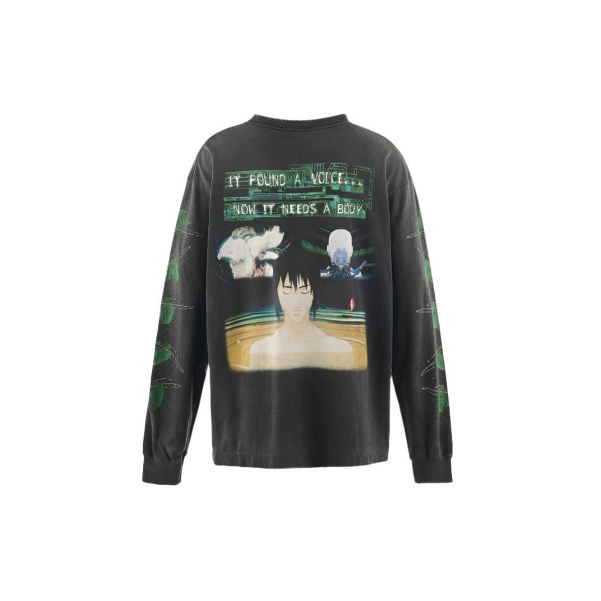 GITS LONG SLEEVE T-SHIRT (BLACK) - 2