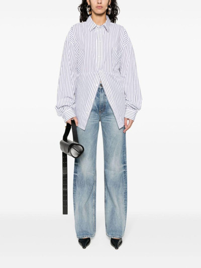 NILI LOTAN Mitchell high-rise straight-leg jeans outlook