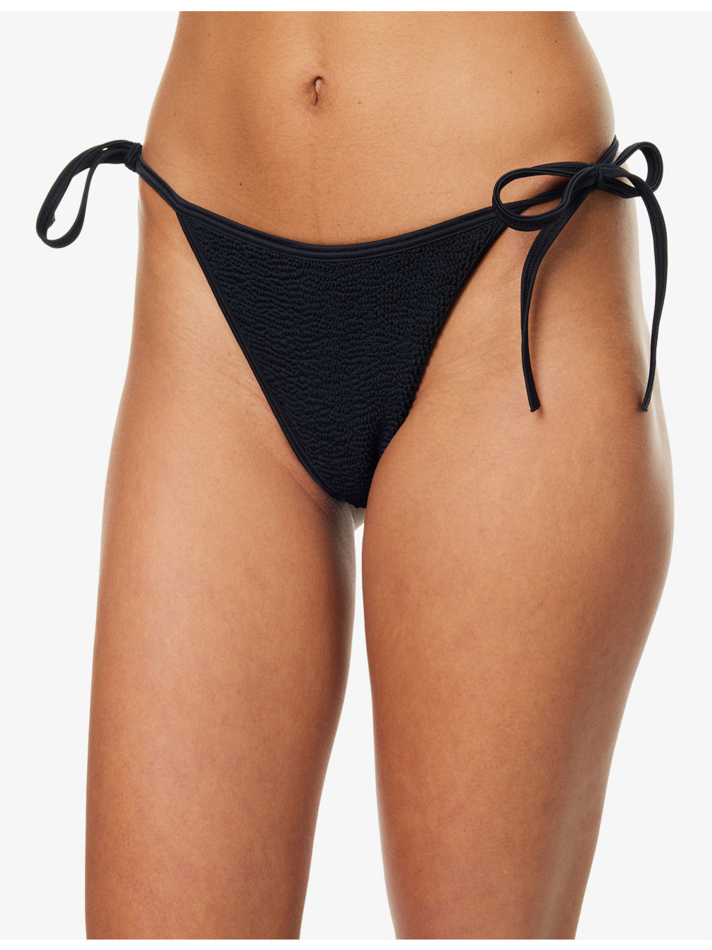 Gina crinkled-texture bikini set - 5