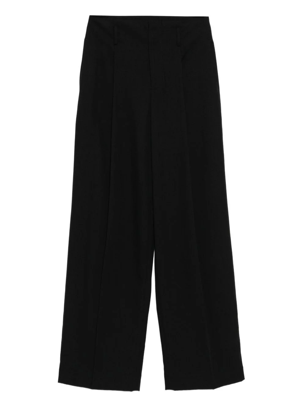 high-waist pleated trousers - 1