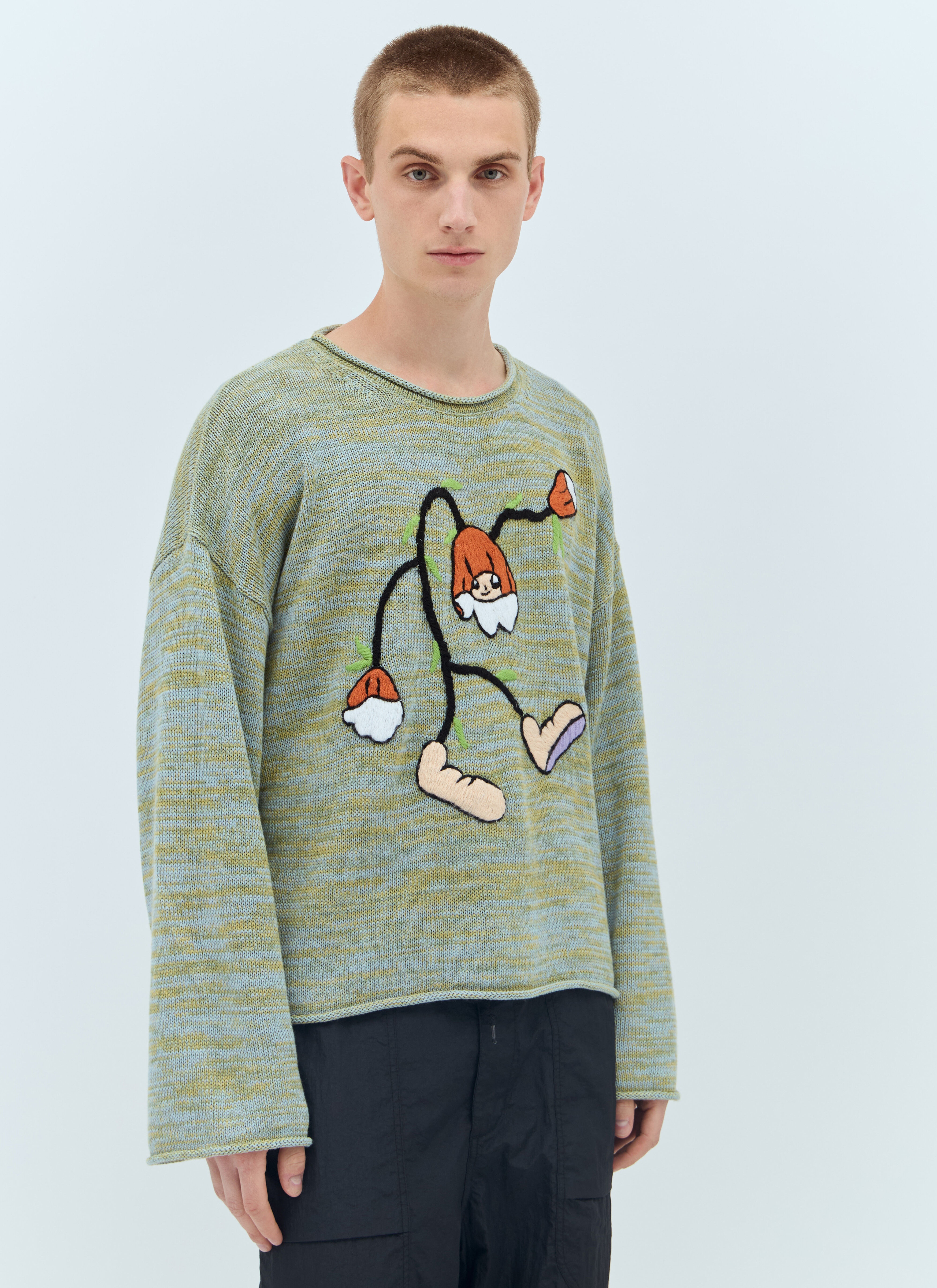 Carignan Marled Knit Sweater - 1