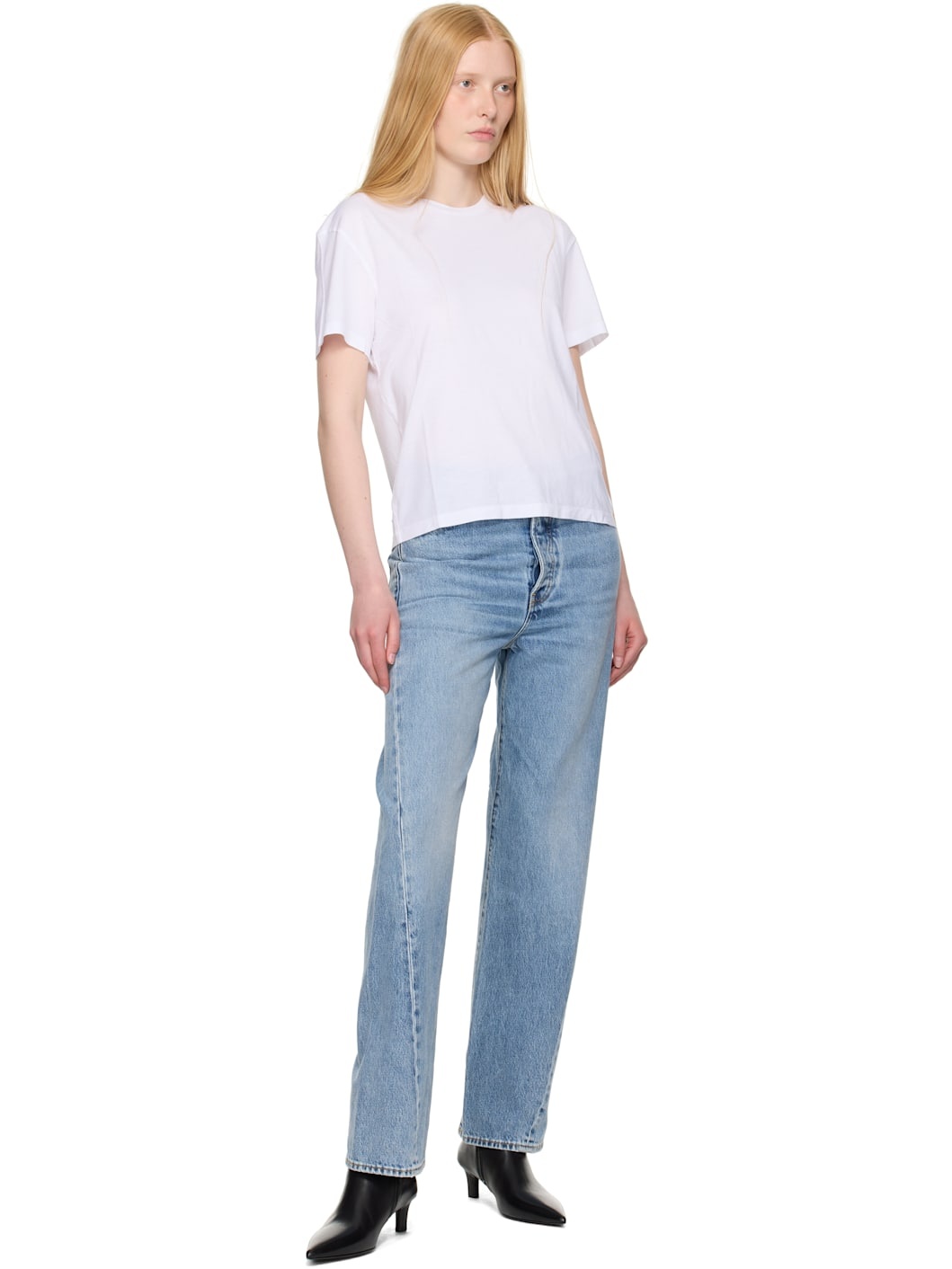 White Classic T-shirt - 4